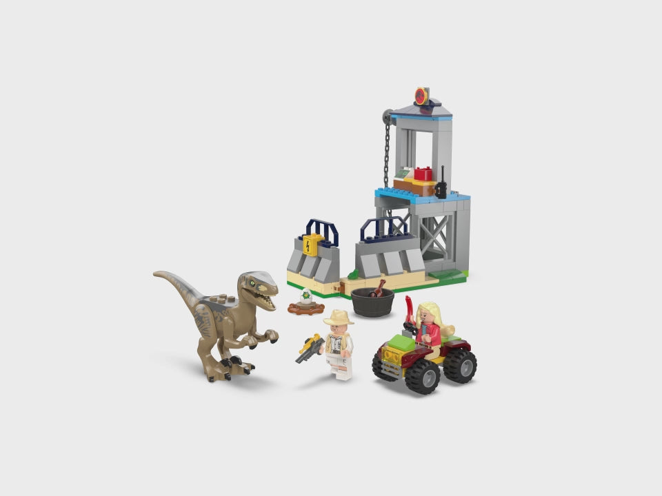LEGO Jurassic World Escape del Velocirraptor 76957