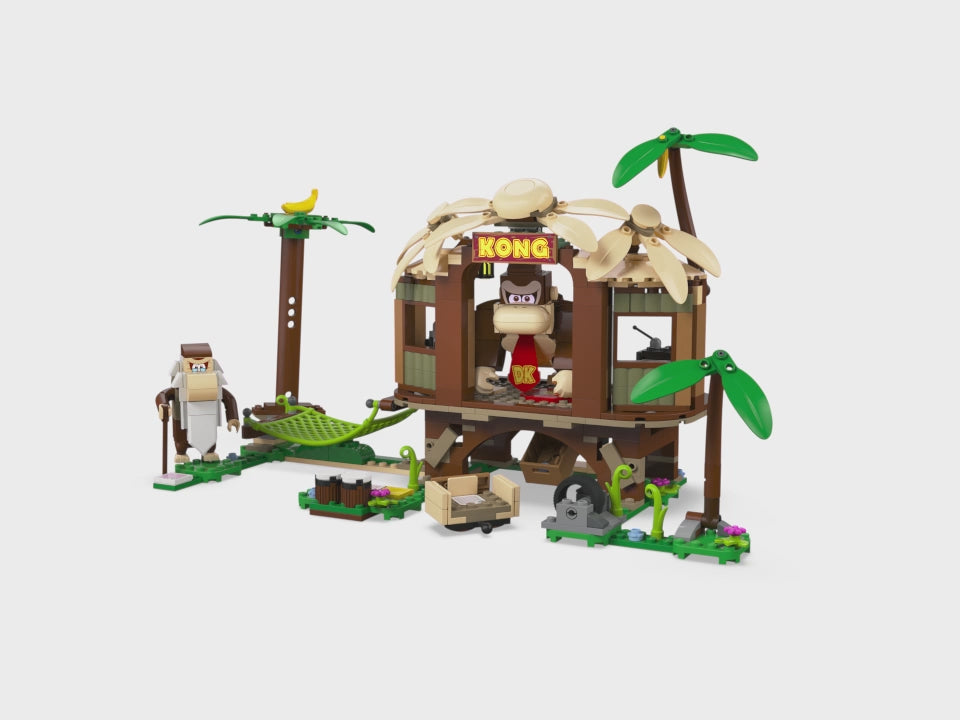 LEGO Nintendo Super Mario Donkey Kong's Tree House Expansion Building Set (71424) - Video
