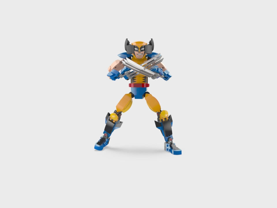LEGO Marvel X-Men Wolverine Construction Figure Building Set (76257) - Video