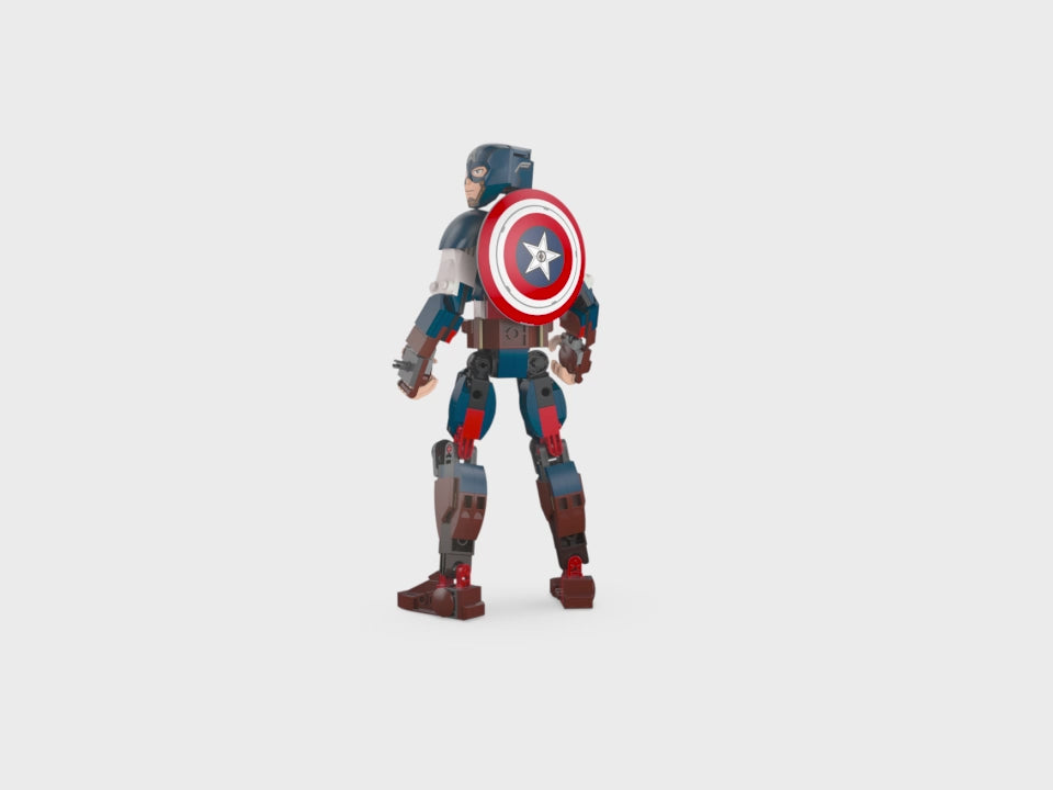 LEGO Marvel Captain America Construction Figure Building Set (76258) - Video