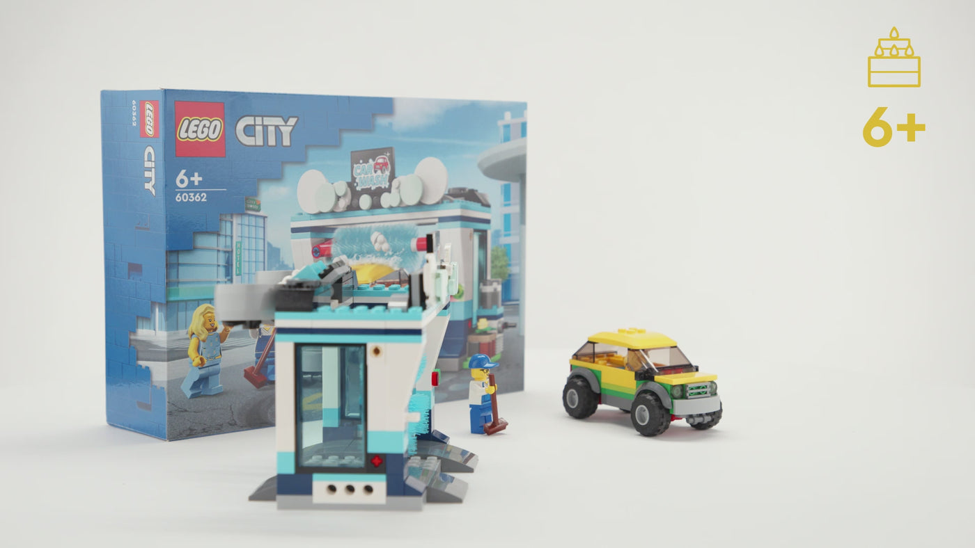 LEGO City Car Wash Building Set (60362) - Video\