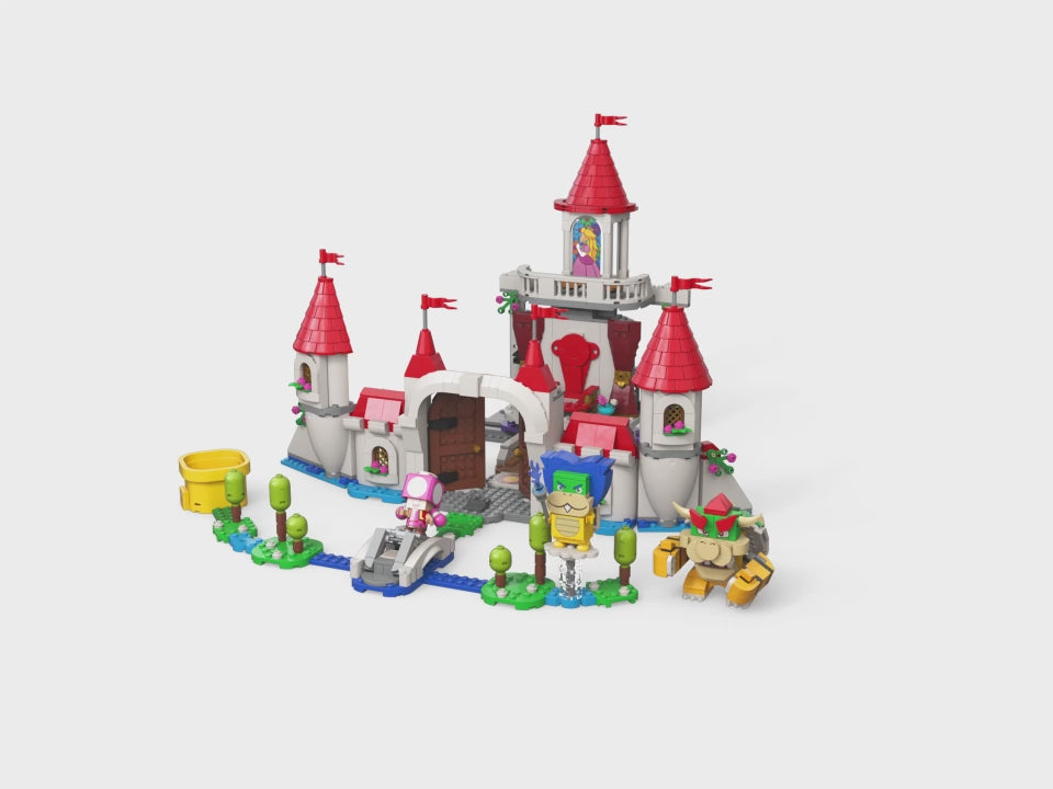 LEGO Nintendo Super Mario Peach’s Castle Expansion Building Set (71408) - Video
