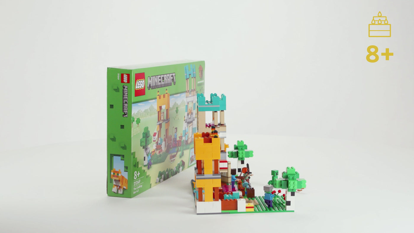 LEGO Minecraft The Crafting Box 4.0 Building Set (21249) - Video