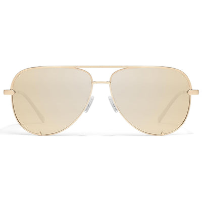 Quay Australia HIGH KEY Classic Unisex Aviator Sunglasses