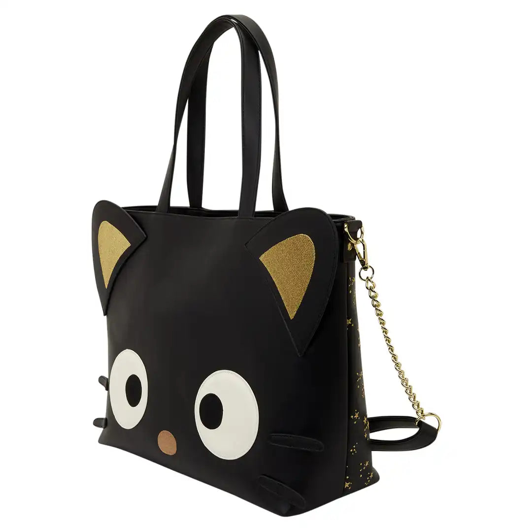Loungefly Sanrio Chococat Stars Tote Crossbody Bag with Coin Bag