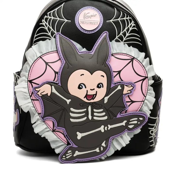 707 Street Exclusive Kewpie Bat &amp; Friends Heart Web Mini Backpack - Limited Edition 600