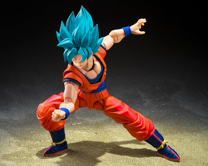 TAMASHII NATIONS - Dragon Ball Z - Son Goku (The Kind-Hearted Saiyan) S.H.Figuarts Action Figure