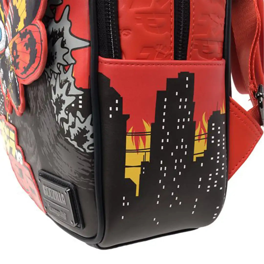 Loungefly Godzilla vs. Mothra Midsize Backpack - Entertainment Earth EX