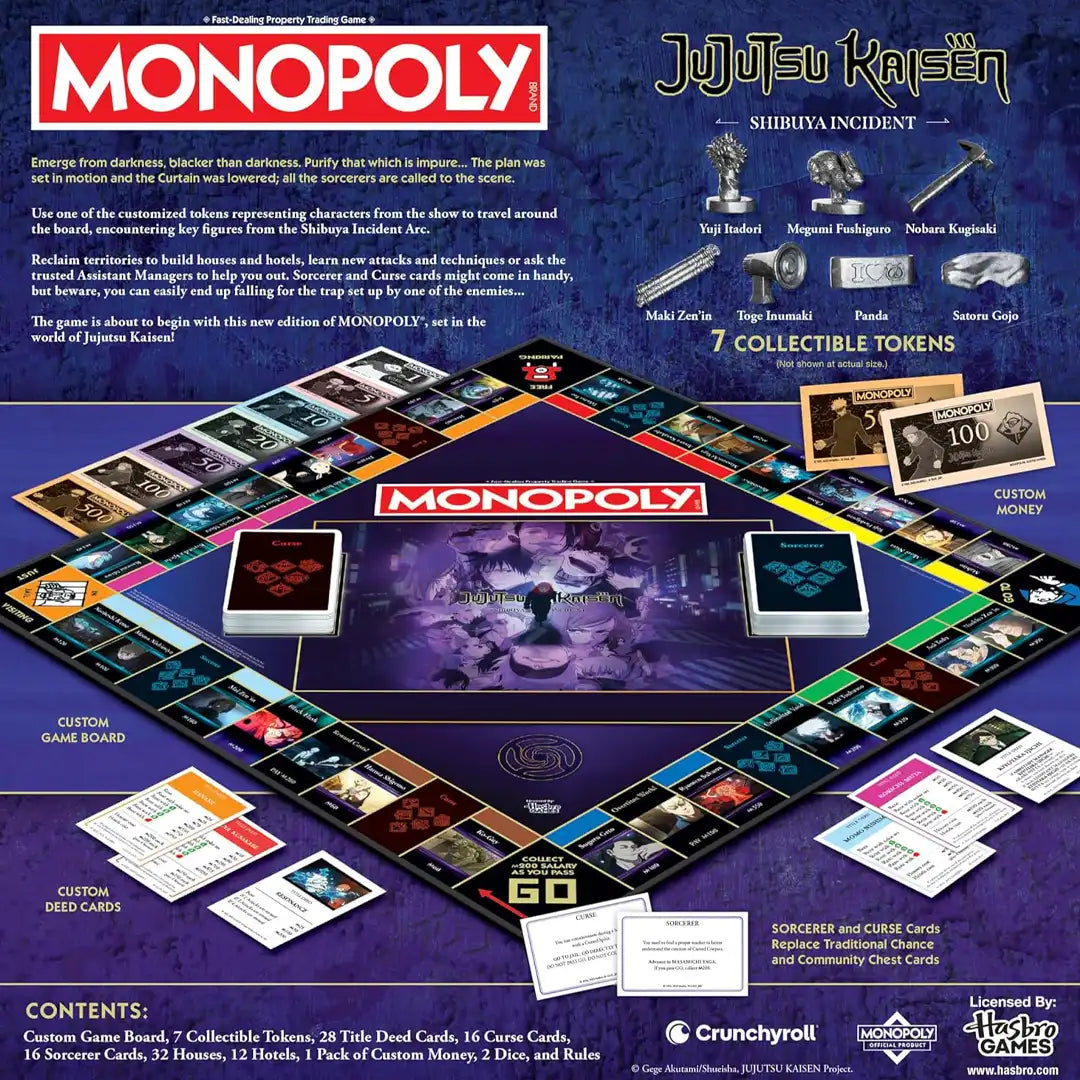 Hasbro Monopoly: Jujutsu Kaisen