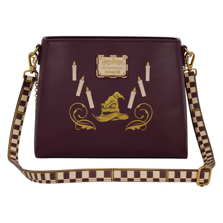 Loungefly WB Harry Potter Wizard Chess Crossbody Bag with Playable Pieces