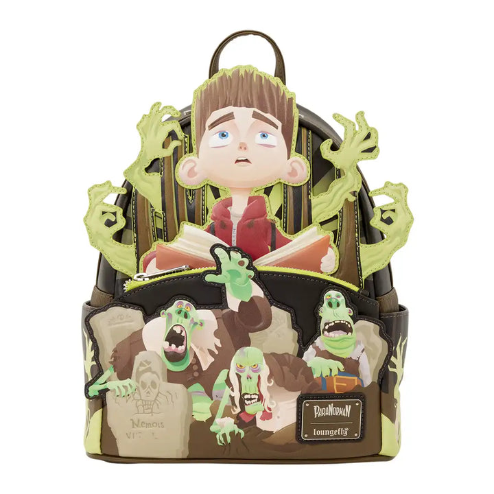 Loungefly Laika ParaNorman Zombies Glow Mini Backpack