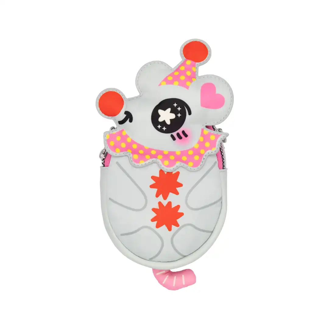 Whatever Makes You Happy So Lazo Party Rat Mini Crossbody Bag Charm