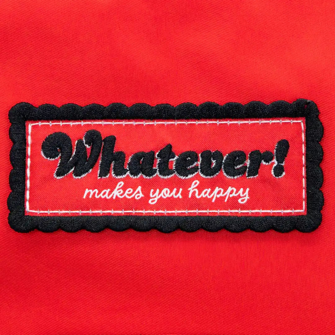 Whatever Makes You Happy Red Emotional Support Trinket Bag