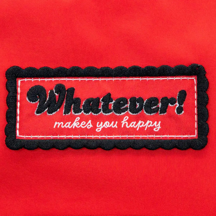 Whatever Makes You Happy Red Emotional Support Trinket Bag
