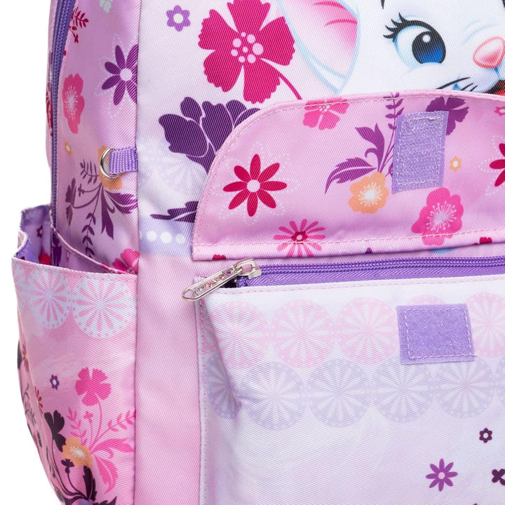 Wondapop Disney Aristocats Marie 15.5” Nylon Backpack, Pure Mischief, Kids School Bag with Laptop Sleeve &amp; Pockets