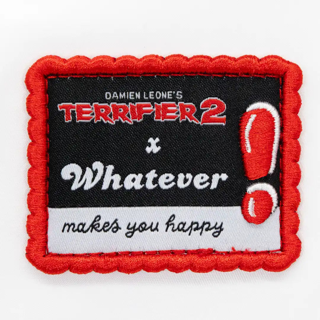 Whatever Makes You Happy Terrifier 2 Art the Clown Oversized Head Nylon Tote Bag