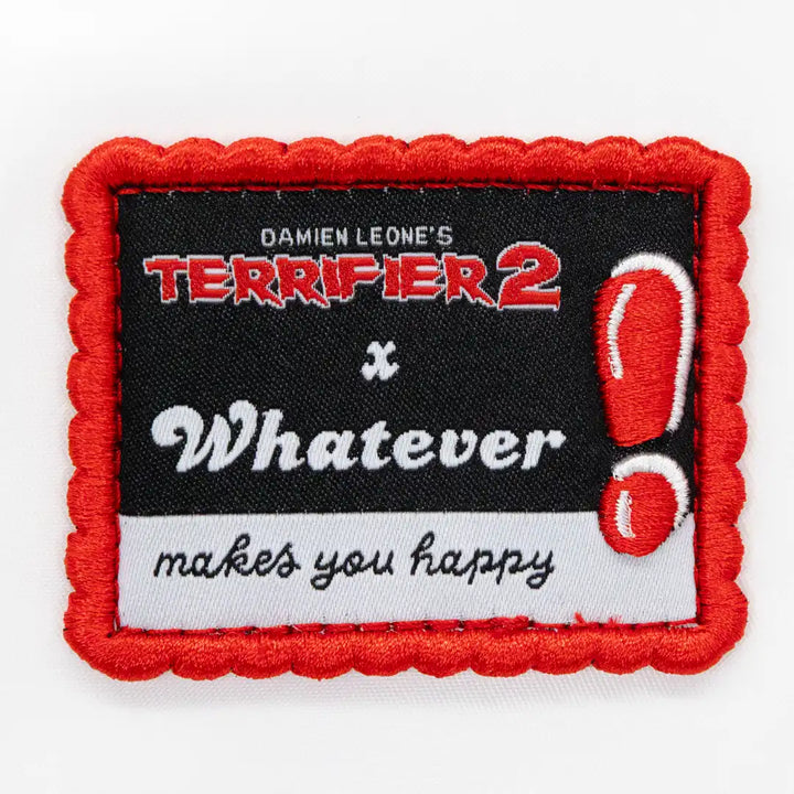 Whatever Makes You Happy Terrifier 2 Art the Clown Oversized Head Nylon Tote Bag