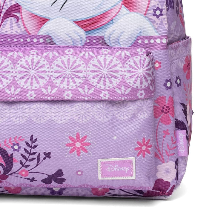 Wondapop Disney Aristocats Marie Backpack 16” Classic Backpack with Laptop Sleeve, Front Pocket &amp; Side Pockets, Disney Marie Travel &amp; School Bookbag