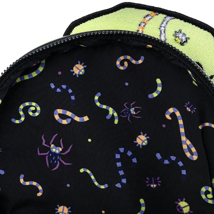 Disney Nightmare Before Christmas Oogie Boogie Creepy Crawlies Glow in the Dark Mini Backpack