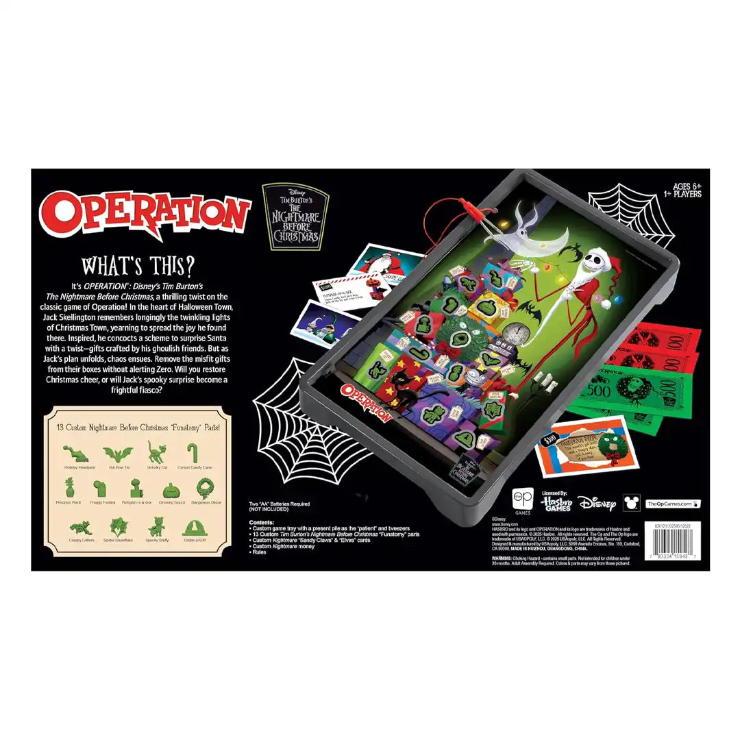 Hasbro Operation: Nightmare Before Christmas