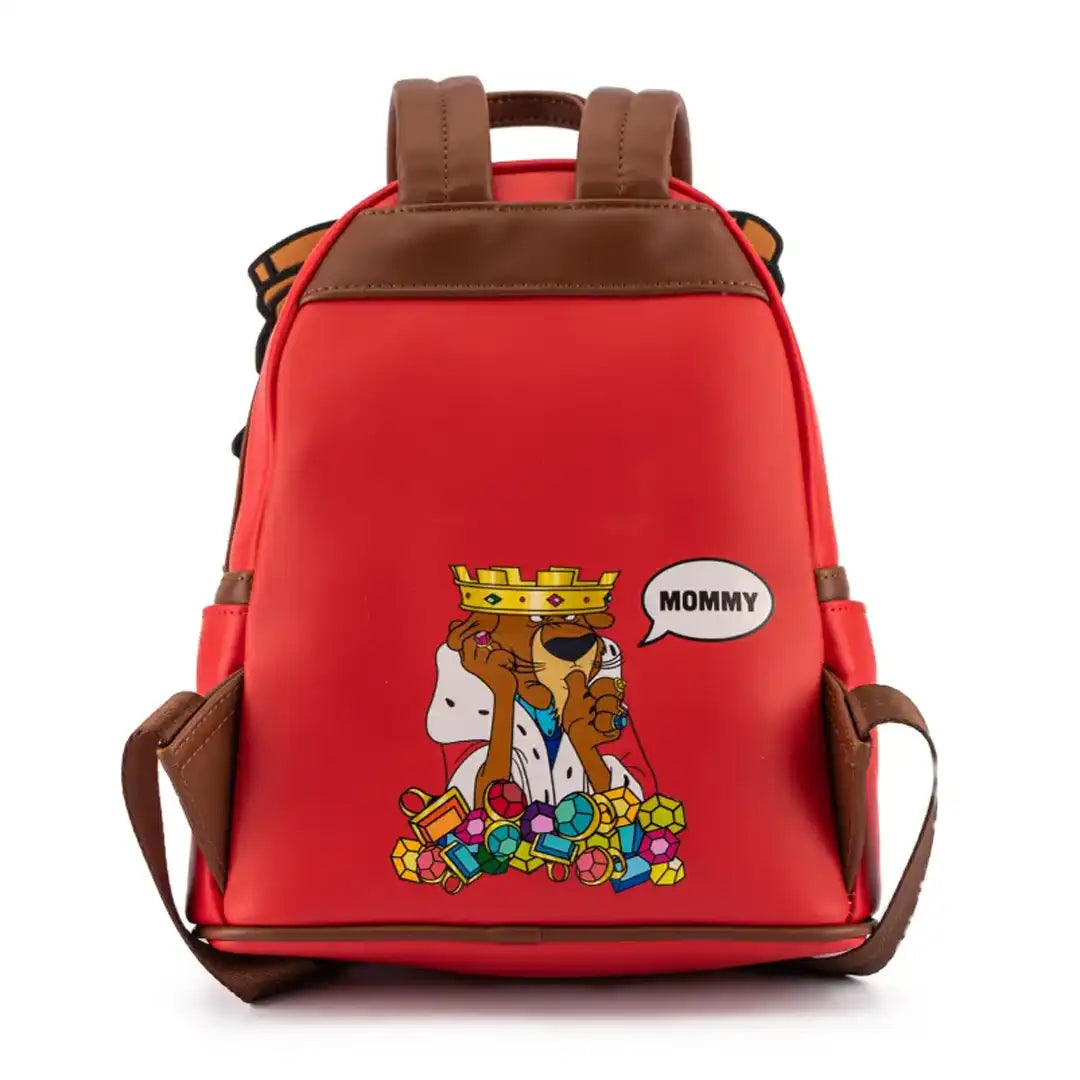 Loungefly Disney Robin Hood Prince John Cosplay Mini Backpack