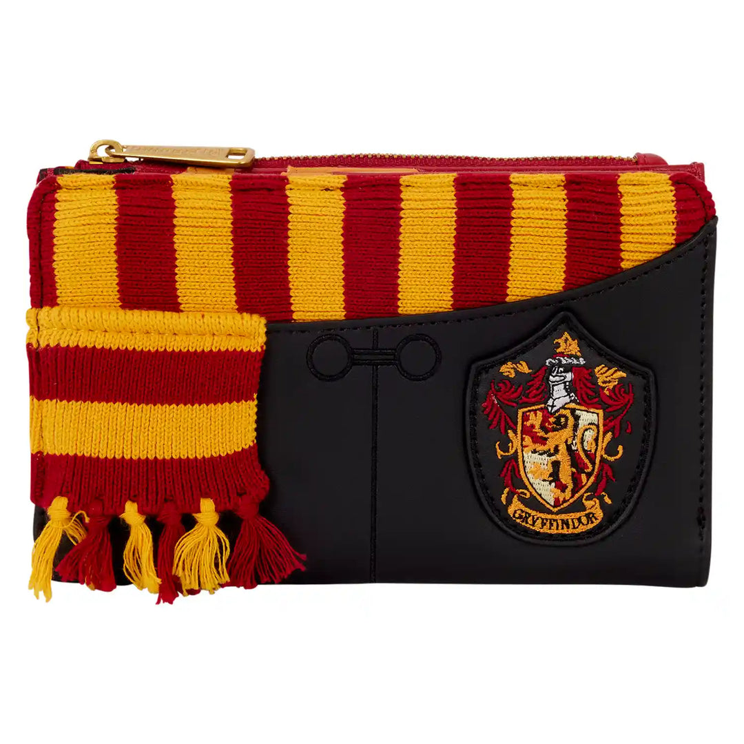 Loungefly WB Harry Potter Gryffindor Uniform Flap Wallet