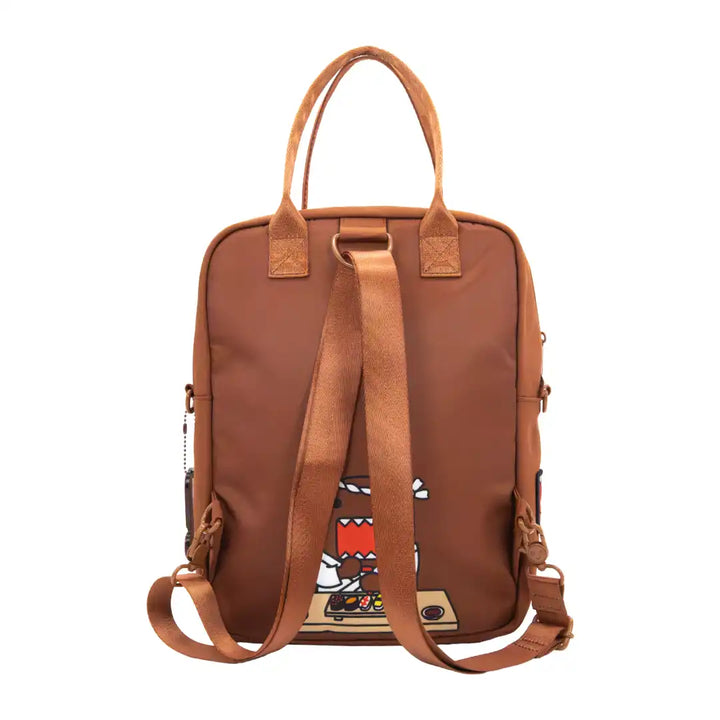 Whatever Makes You Happy Domo Convertible ITA Square Backpack with Bag Charm