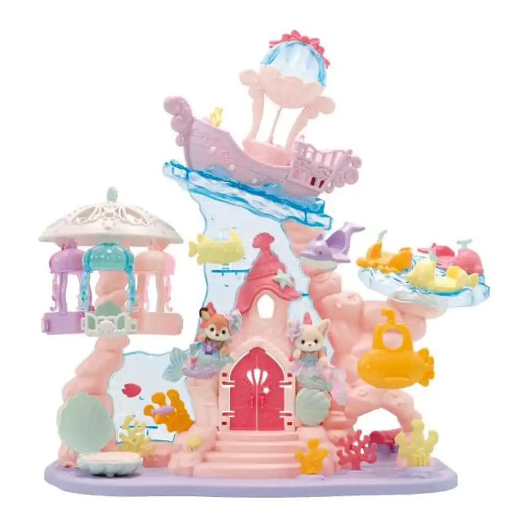 Calico Critters Baby Mermaid Castle - Calico Land Amusement Series