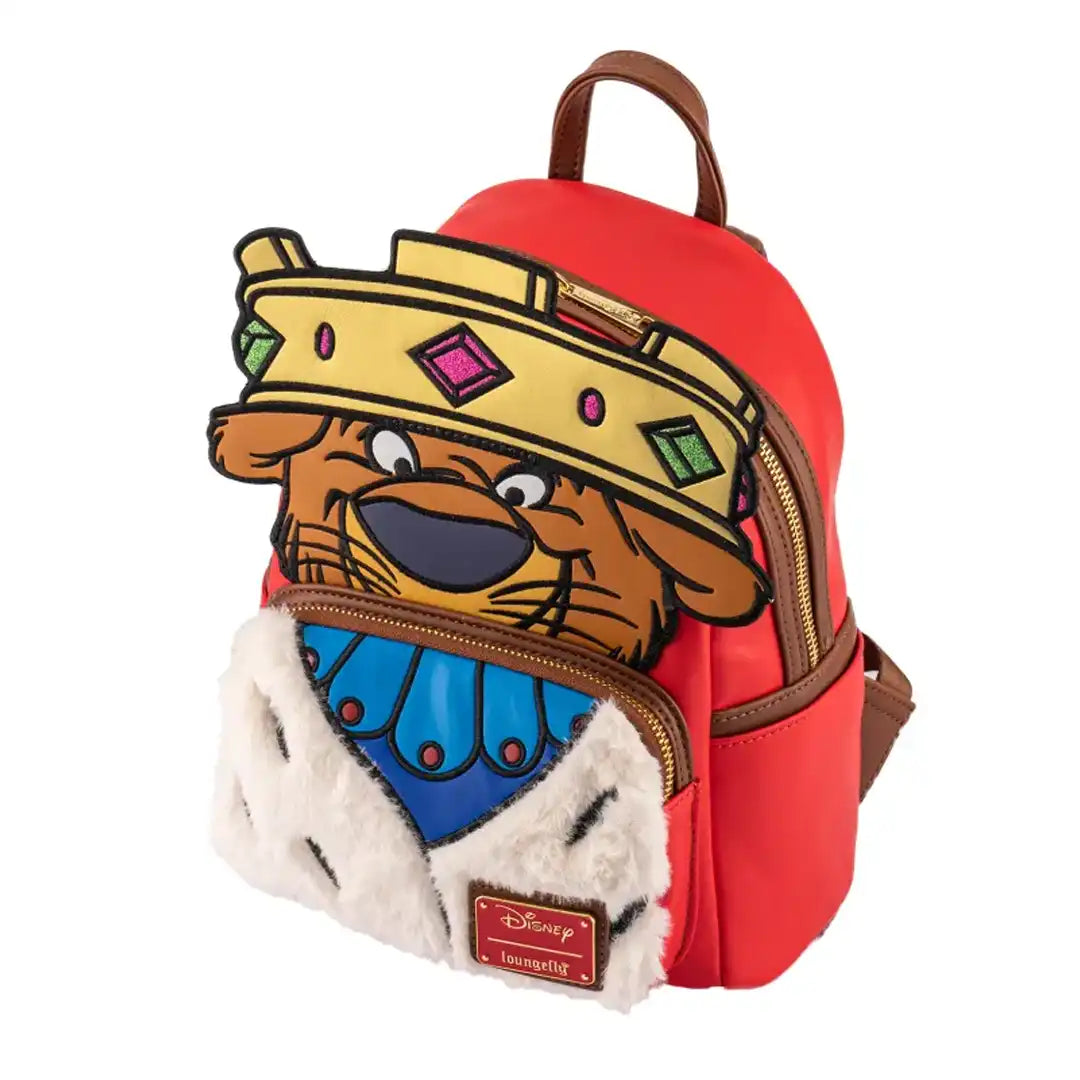 Loungefly Disney Robin Hood Prince John Cosplay Mini Backpack