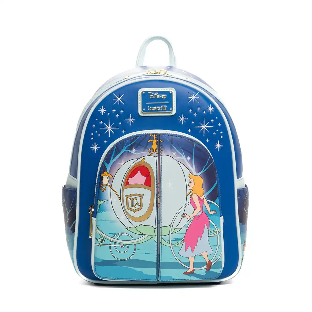 disney cinderella mini backpack Loungefly 75th Anniversary Mini-Pocket Mystery Backp Gwen's Mermaid Cove Let your dreams come true with the Cinderella Window M Loungefly Disney Cinderella Once Upon
