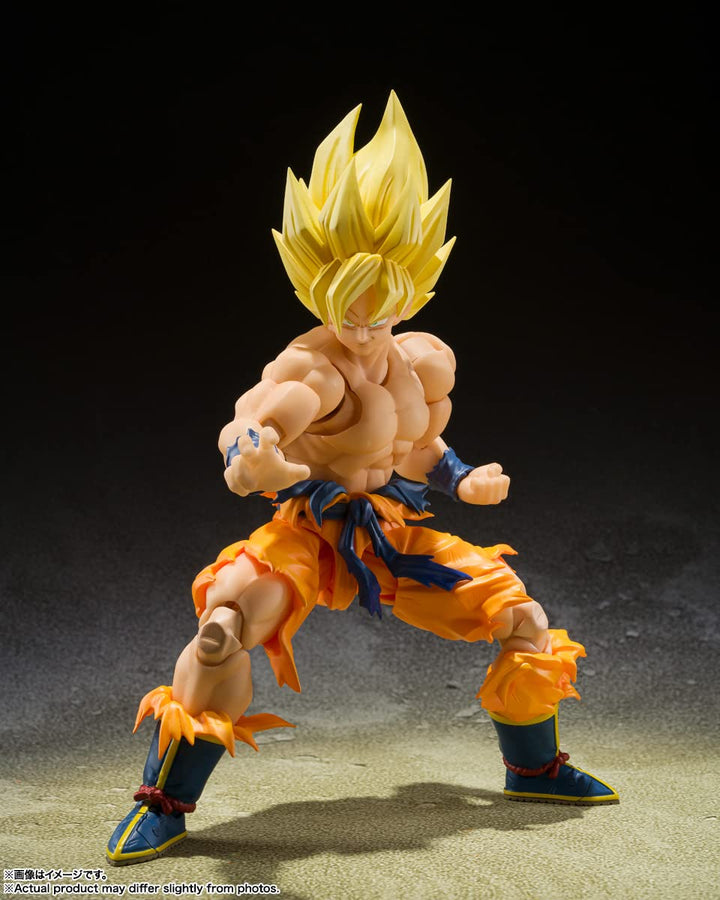 TAMASHII NATIONS - Dragon Ball Z - Super Saiyan Son Goku -Legendary Super Saiyan- S.H.Figuarts Action Figure
