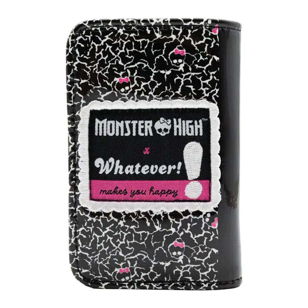 Whatever Makes You Happy Monster High Notebook Accordion Wallet