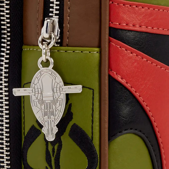 Loungefly Star Wars Boba Fett Cosplay Sling Crossbody Bag