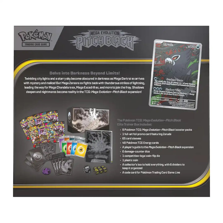 Pokémon TCG: Mega Evolution—Pitch Black Elite Trainer Box