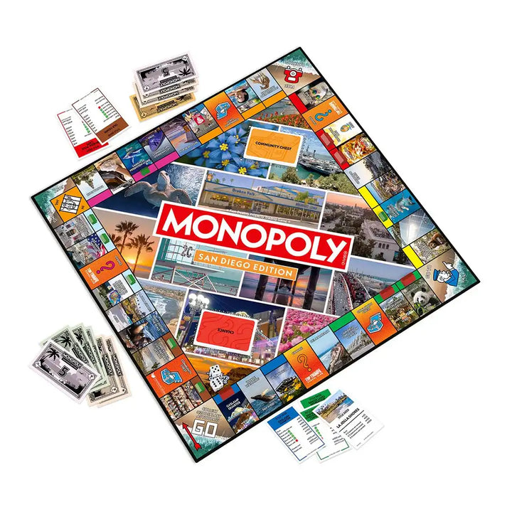 Hasbro Monopoly San Diego, CA Edition
