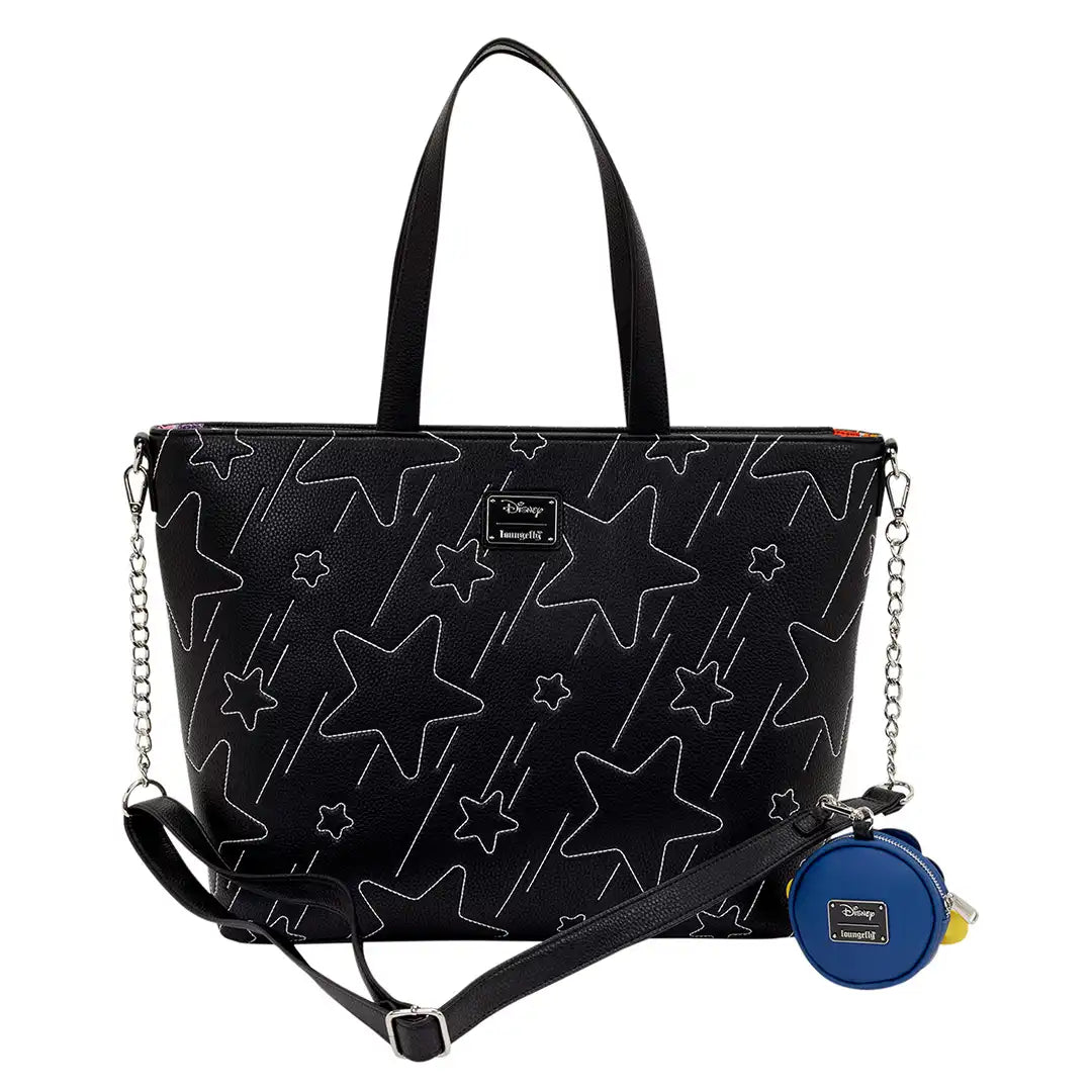 Loungefly Disney Lilo &amp; Stitch Space Adventure Tote Crossbody Bag