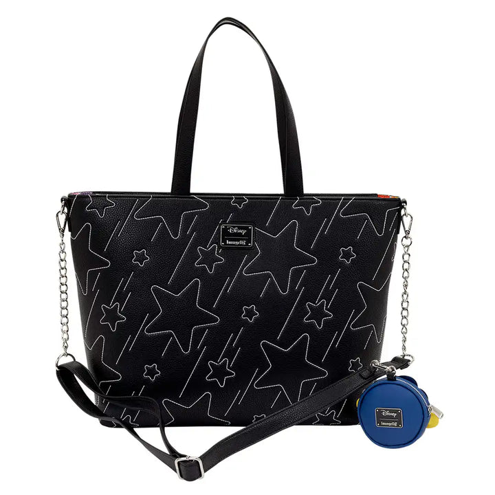 Loungefly Disney Lilo &amp; Stitch Space Adventure Tote Crossbody Bag