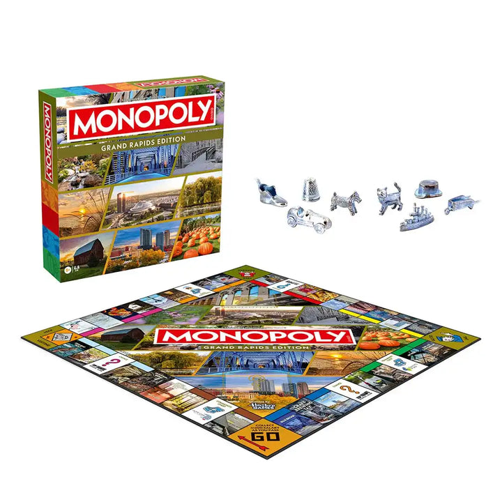 Hasbro Monopoly Grand Rapids, MI Edition