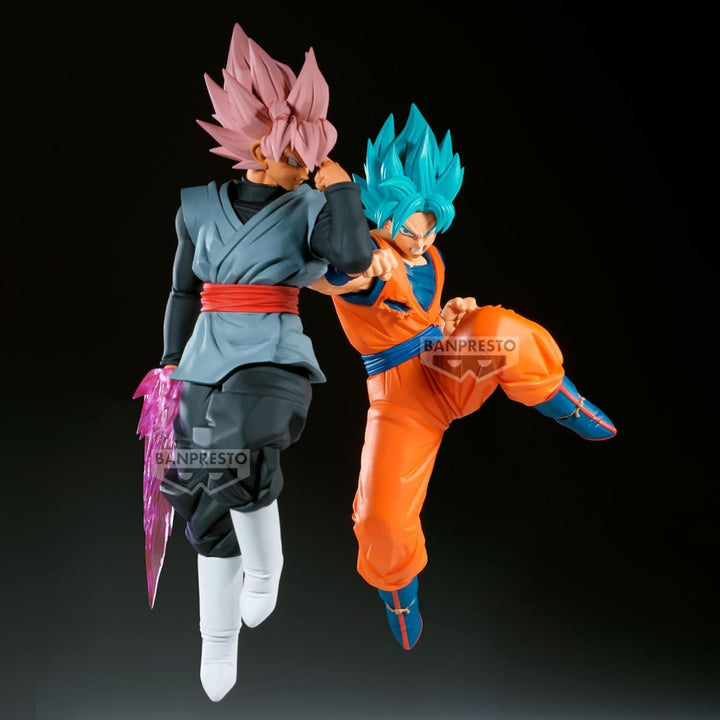 Banpresto - Dragon Ball Super - Son Goku (vs Goku Black -Super Saiyan Rose-) Match Makers Figure
