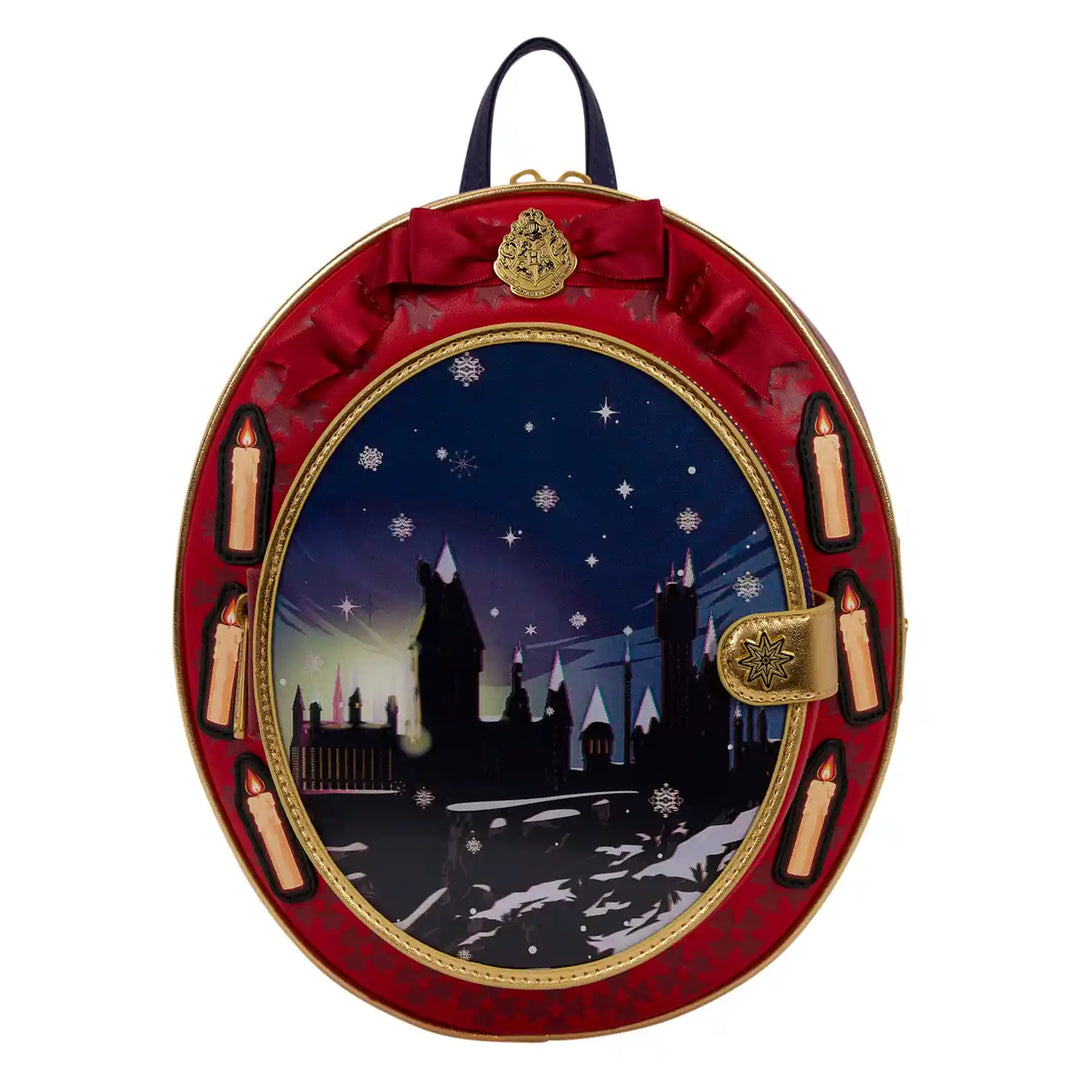Loungefly WB Harry Potter Holiday Cameo Mini Backpack