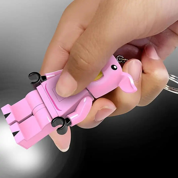 LEGO Minifigures Keychain Light Piggy Girl