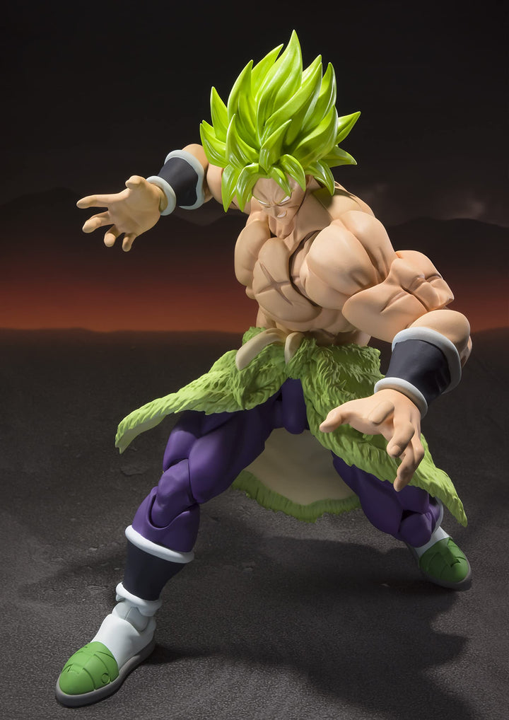 TAMASHII NATIONS - Dragon Ball Super: Broly - Super Saiyan Broly Fully Power (Reissue) S.H.Figuarts Action Figure