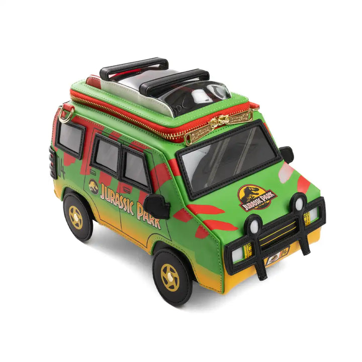 Loungefly Universal Jurassic Park Safari Tour Vehicle Figural Crossbody Bag - 707 Street Exclusive