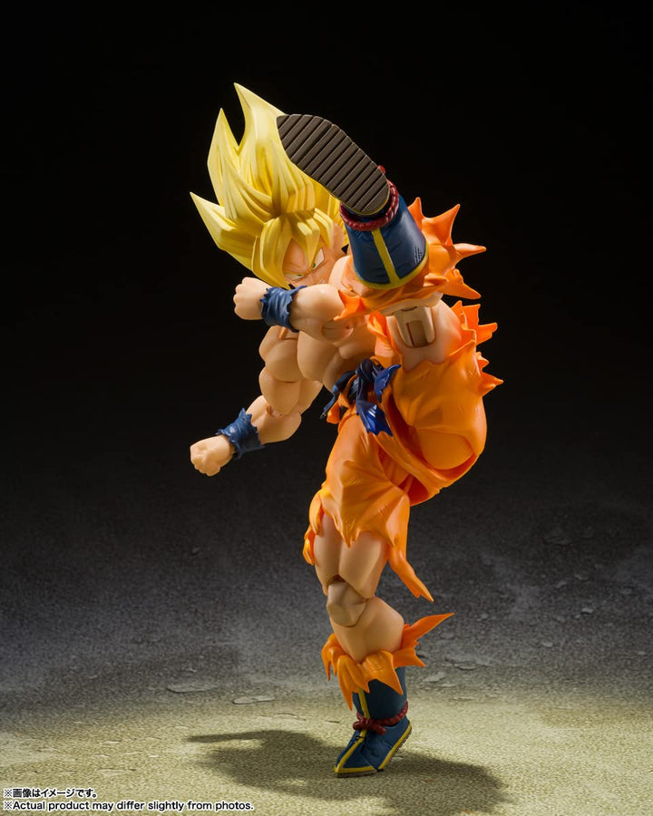 TAMASHII NATIONS - Dragon Ball Z - Super Saiyan Son Goku -Legendary Super Saiyan- S.H.Figuarts Action Figure