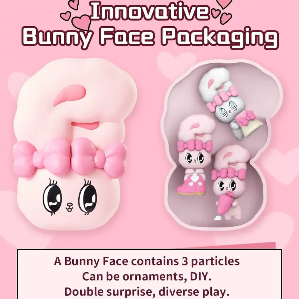 Funism Esther Bunny Little Vlog Series Bunny Face Blind Box Figures