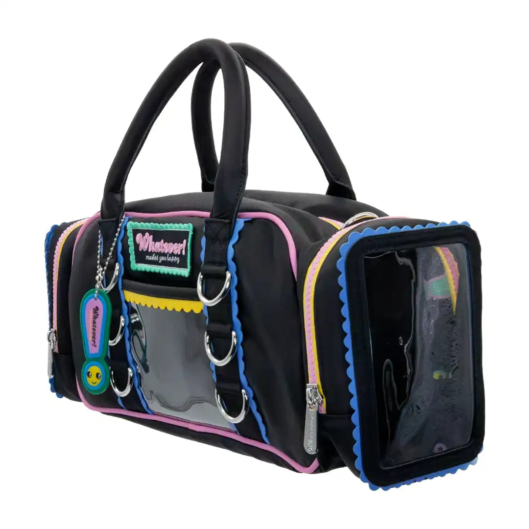 Whatever Makes You Happy Emotional Support Crossbody Trinket Bag
