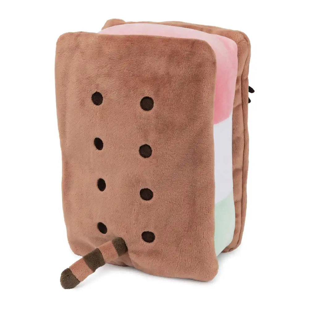 GUND Pusheen Neapolitan Ice Cream Sandwich 9.5" Plush Toy