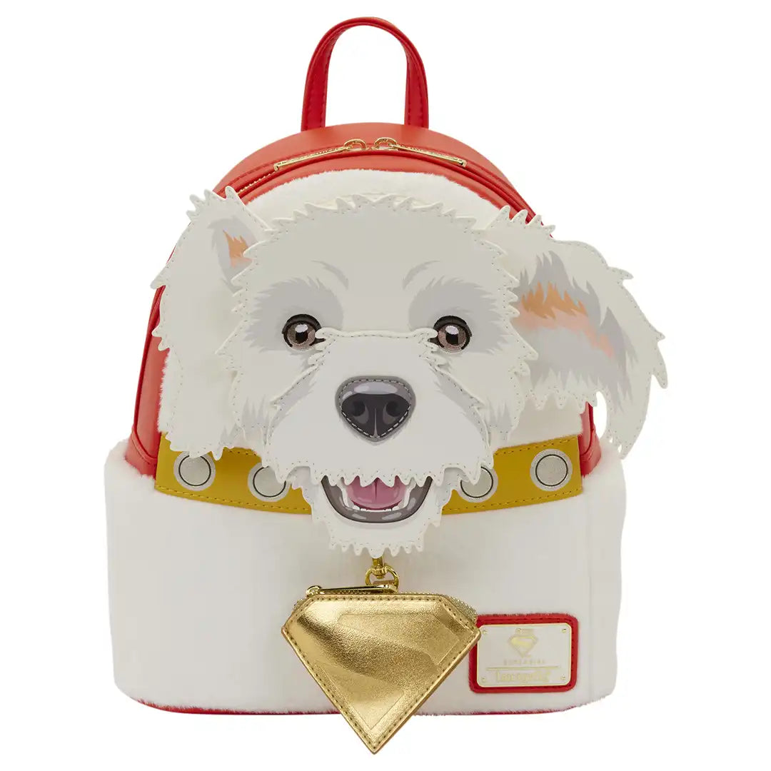 Loungefly DC Supergirl Krypto Mini Backpack