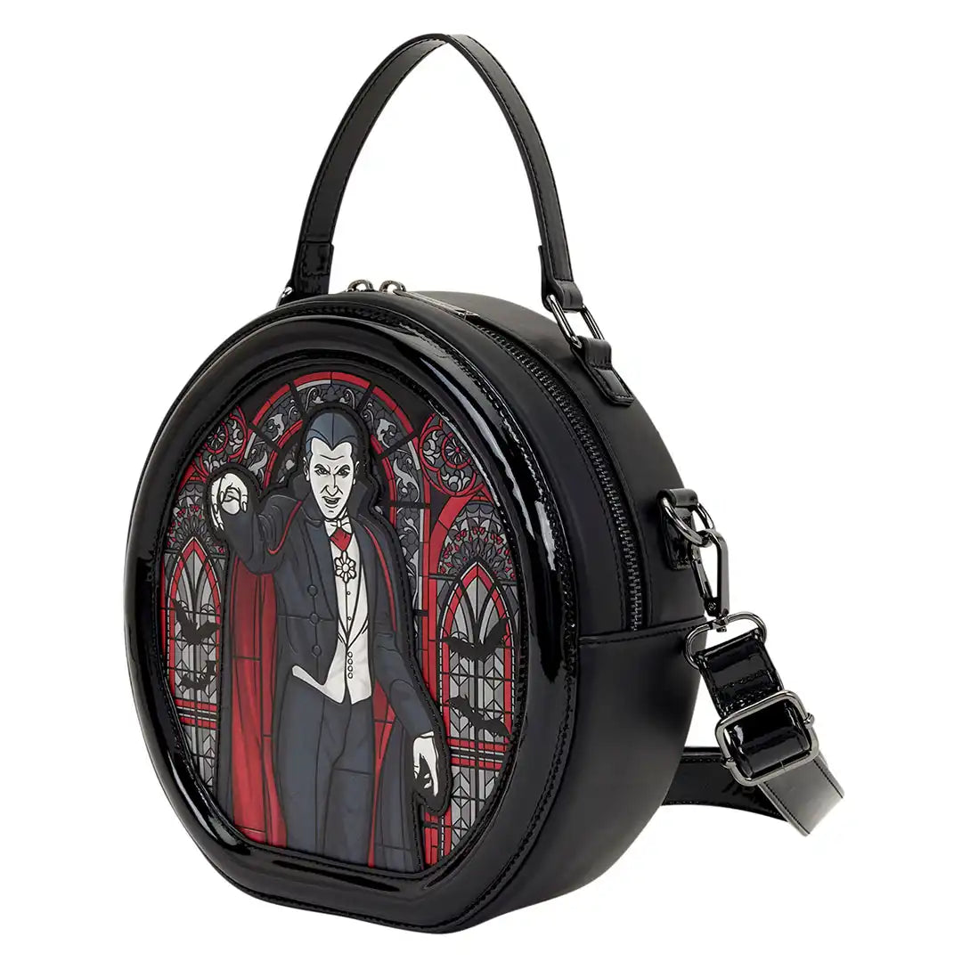 Loungefly Universal Monsters Dracula &amp; Frankenstein Crossbody Bag