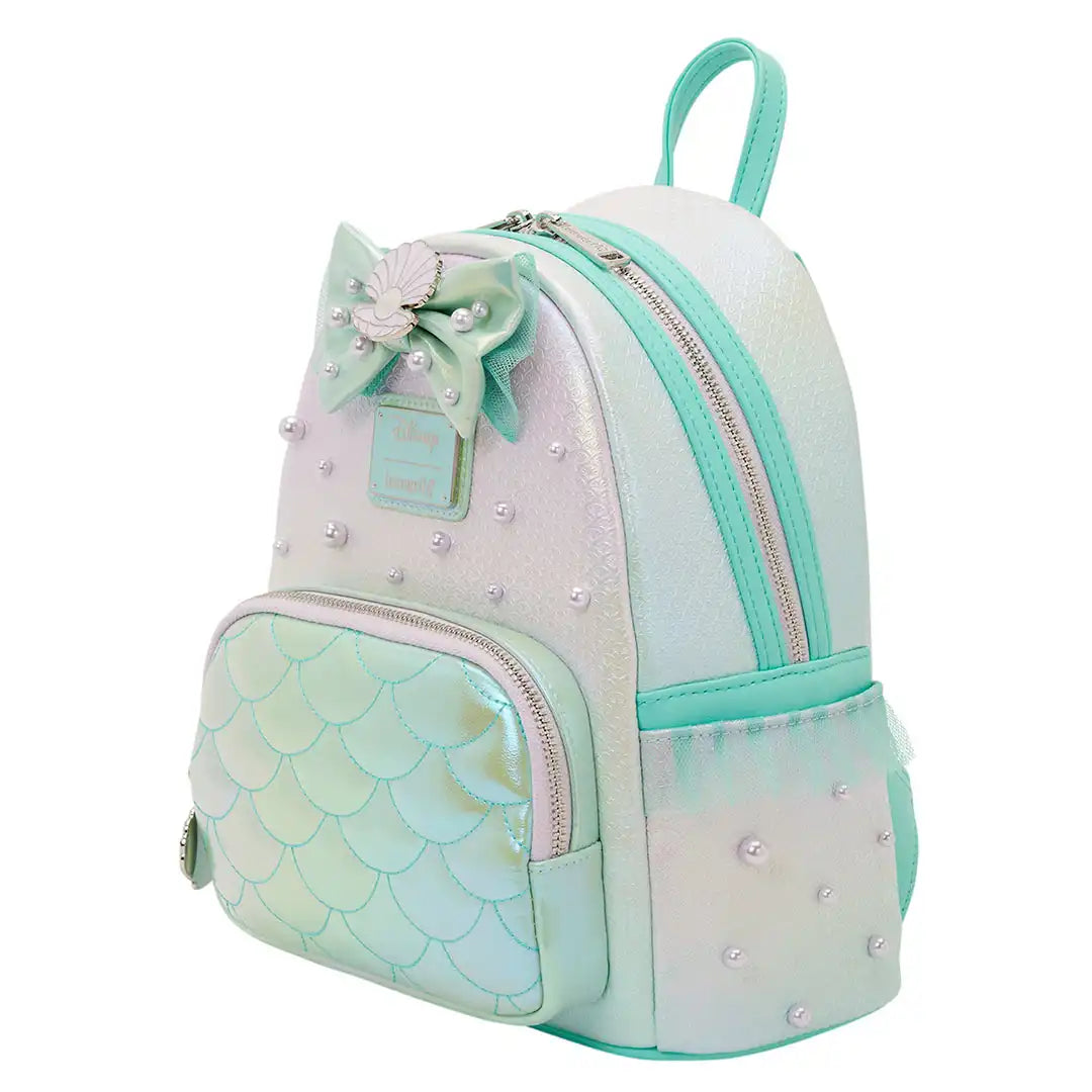 Loungefly Disney The Little Mermaid Iridescent Pearl Mini Backpack